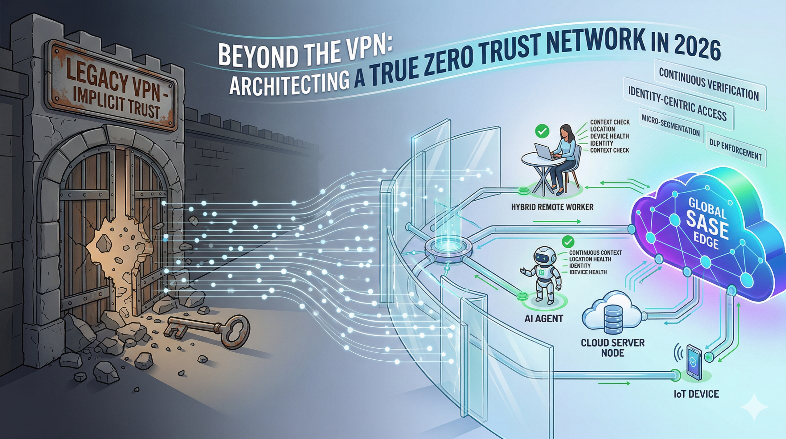 Beyond the VPN: Architecting a True Zero Trust Network in 2026