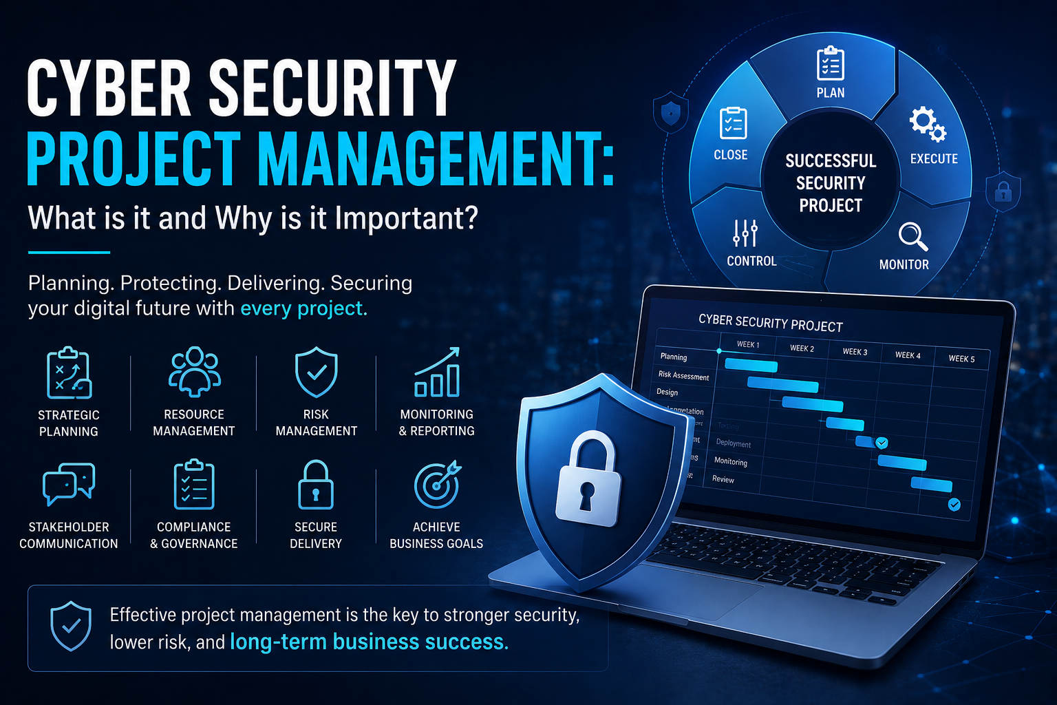 Cyber Security Project Management: Why It Matters More Than Ever in Modern Businesses