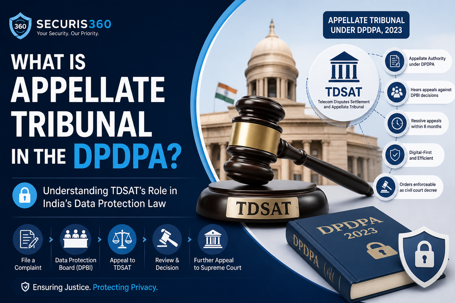 What Is Appellate Tribunal Under DPDPA? (TDSAT Explained)