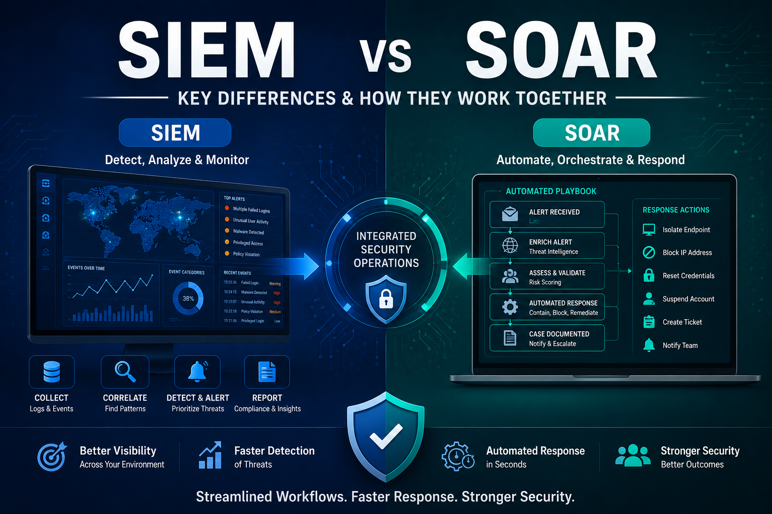 SIEM vs SOAR