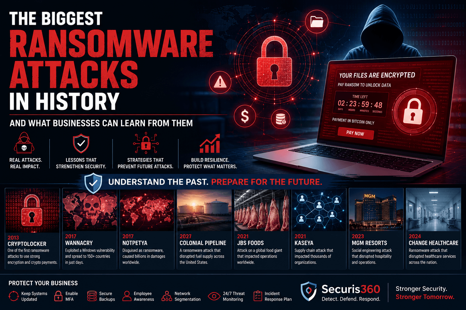 Ransomware attacks: lessons and resilience