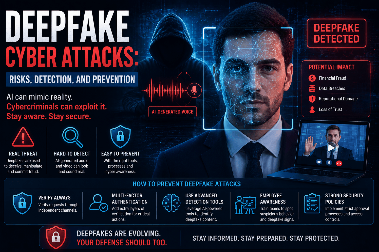 Deepfake risks and prevention guide