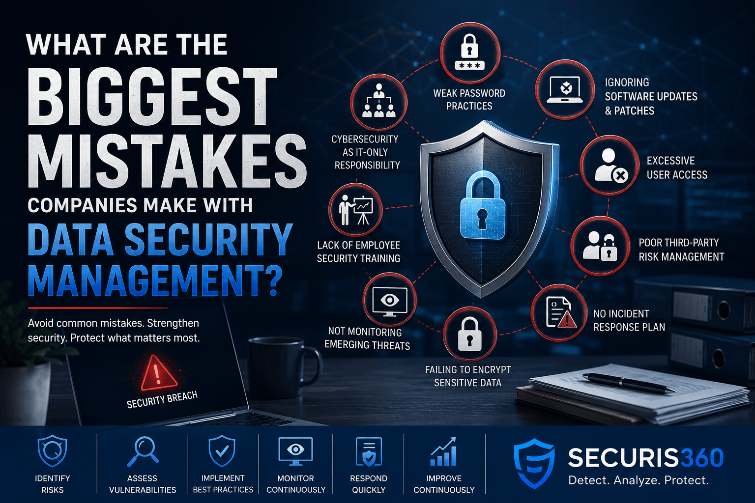 Biggest mistakes in data security