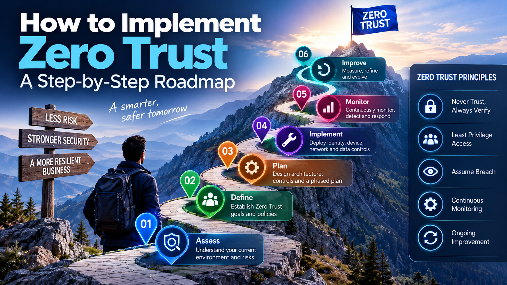 Zero Trust Roadmap to Resilient Security